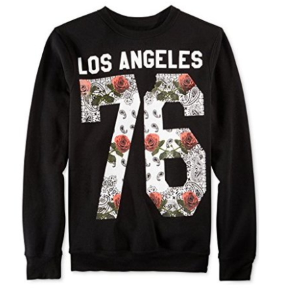 Ring of Fire Los Angelos Black Sweatshirt Size L